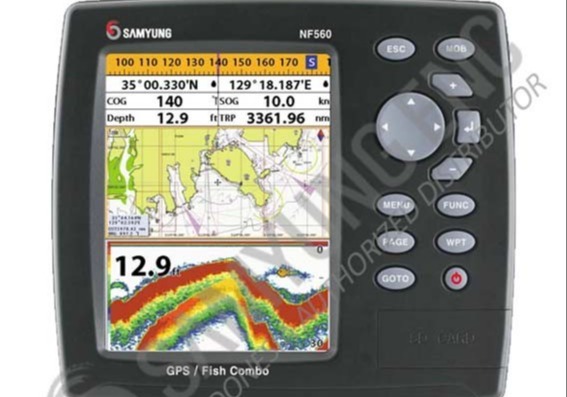 Samyung NF-560 - 5.6" LCD Chart Plotter-Fish Finder Stainless Steel