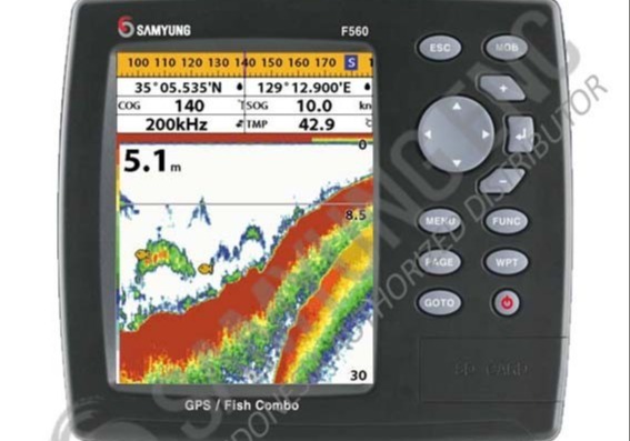 Samyung F-560 - 5.6" LCD Fish Finder Stainless Steel