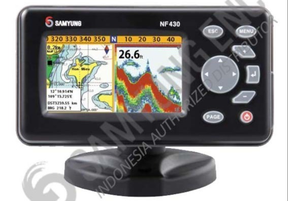 Samyung NF-430 - 4.3" LCD Chart Plotter-Fish Finder Bronze Transducer