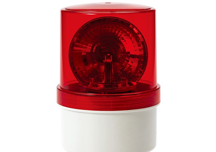Qlight S100LR - LED REVOLVING WARNING LIGHT - 12VDC-AMBER
